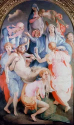 La Deposición de la Cruz, 1526-1528