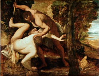 Caín matando a Abel