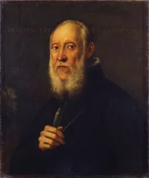 Retrato del escultor Jacopo Sansovino 1486-1570