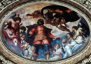 San Roque en gloria, 1564
