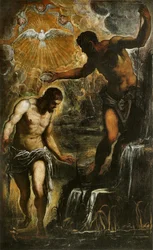 El Bautismo de Cristo, c.1589