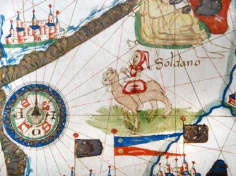 Comerciante Árabe en un Camello, (detalle)