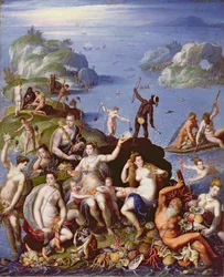 Pesca de coral, c.1590