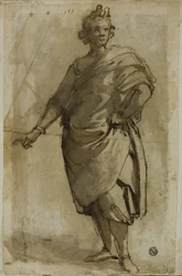 Figura masculina de pie