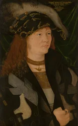 Retrato de Enrique (1479-1552), duque de Mecklemburgo, llamado el Pacífico