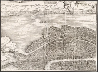 Vista de Venecia [bloque superior izquierdo], 1500