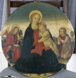 Madonna y Niño con el Arcángel Rafael y San Juan
