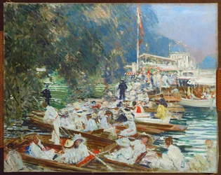 Regata (pintura sobre lienzo)