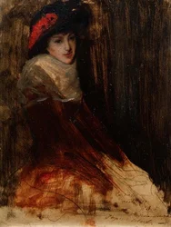 Estudio de una niña joven