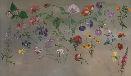 Estudios de flores [1985, Cormack, Catálogo conciso YCBA].