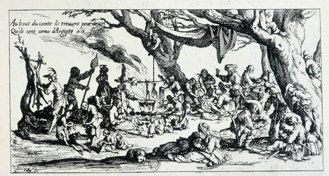 De la grabado de J. Callot