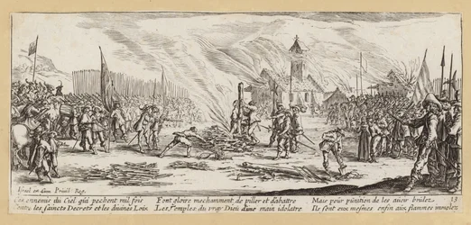Las miserias y desgracias de la guerra (grabado)