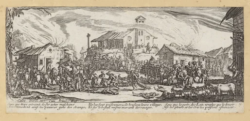 Las miserias y desgracias de la guerra (grabado)