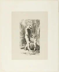 Hombre Haciendo Leña