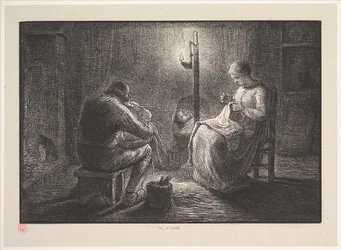 Noche, de la serie, Cuatro momentos del día, 1830-75