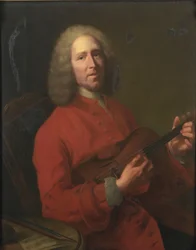 Retrato del compositor Jean-Philippe Rameau 1683-1764, 1728