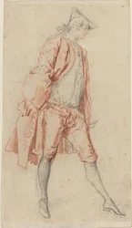 Un Caballero Francés de Pie