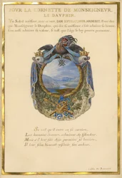 Escudo con paisaje