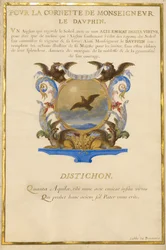 Escudo con un águila
