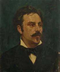 Retrato del compositor Gabriel Fauré 1845-1924, 1878
