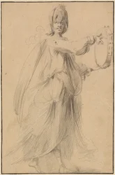 Bailarina con pandereta