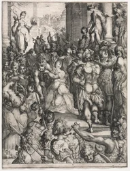 El martirio de Santa Lucía