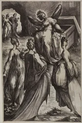 Las Tres Marías en la Tumba con el Ángel