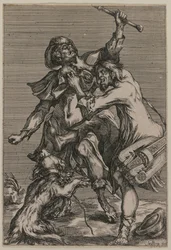 Dos Mendigos Peleando