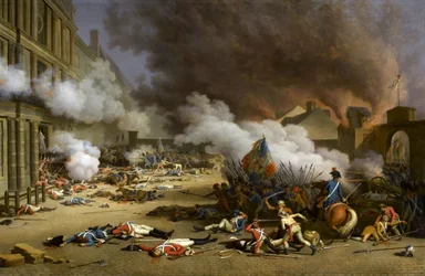 La insurrección del 10 de agosto de 1792