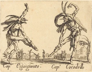 Cap. Esgangarato y Cap. Cocodrillo