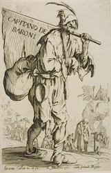 Capitán de los Barones, frontispicio de Los Mendigos