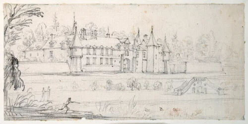 Castillo de Chantelou, en el valle del Orge, entre Linas y Chestres