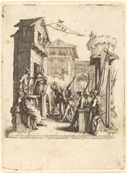 Cristo ante Caifás, c. 1624-1625