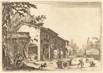 Patio de una granja