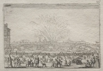 Fireworks on the Arno