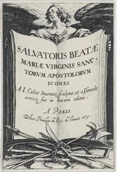 Frontispicio de Les Grands Apôtres, 1631