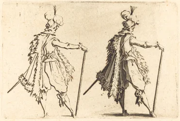 Caballero con bastón
