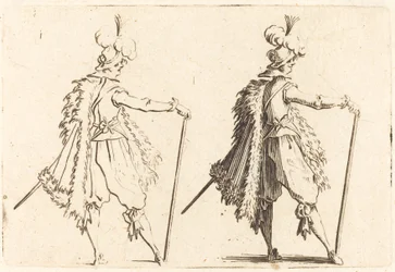 Caballero con bastón