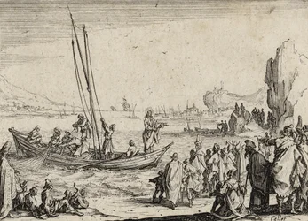 Jesús predicando junto al mar, 1635