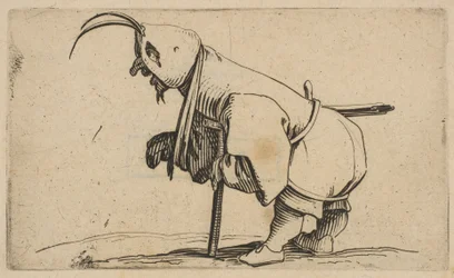 El mendigo con capucha (de Varie Figure Gobbi)