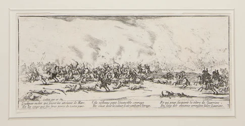 La batalla, lámina 3 de la serie Las Grandes Miserias de la Guerra