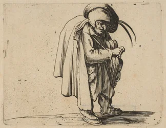 El Jugador de Zanfona, de Varie Figure Gobbi, suite llamada aus..., 1616-22