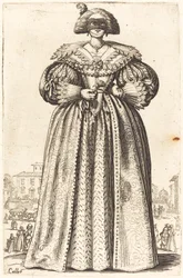Mujer noble enmascarada