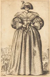 Mujer noble enmascarada