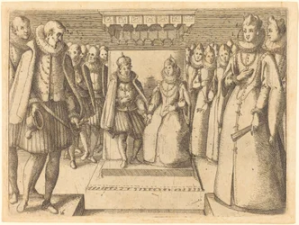 Encuentro de Margarita de Austria y Felipe III