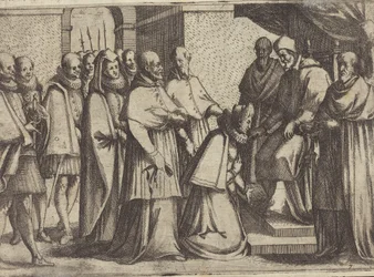 Audiencia Papal [verso]