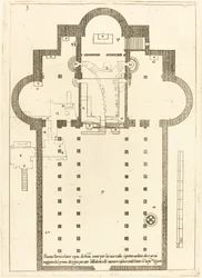Plano de la Iglesia del Santo Pesebre, 1619