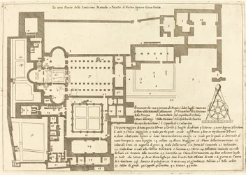 Plano de la Iglesia de la Santa Natividad