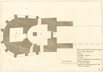 Plano de la Iglesia del Santo Sepulcro