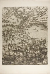 Lámina Cinco de La Siège de la Rochelle